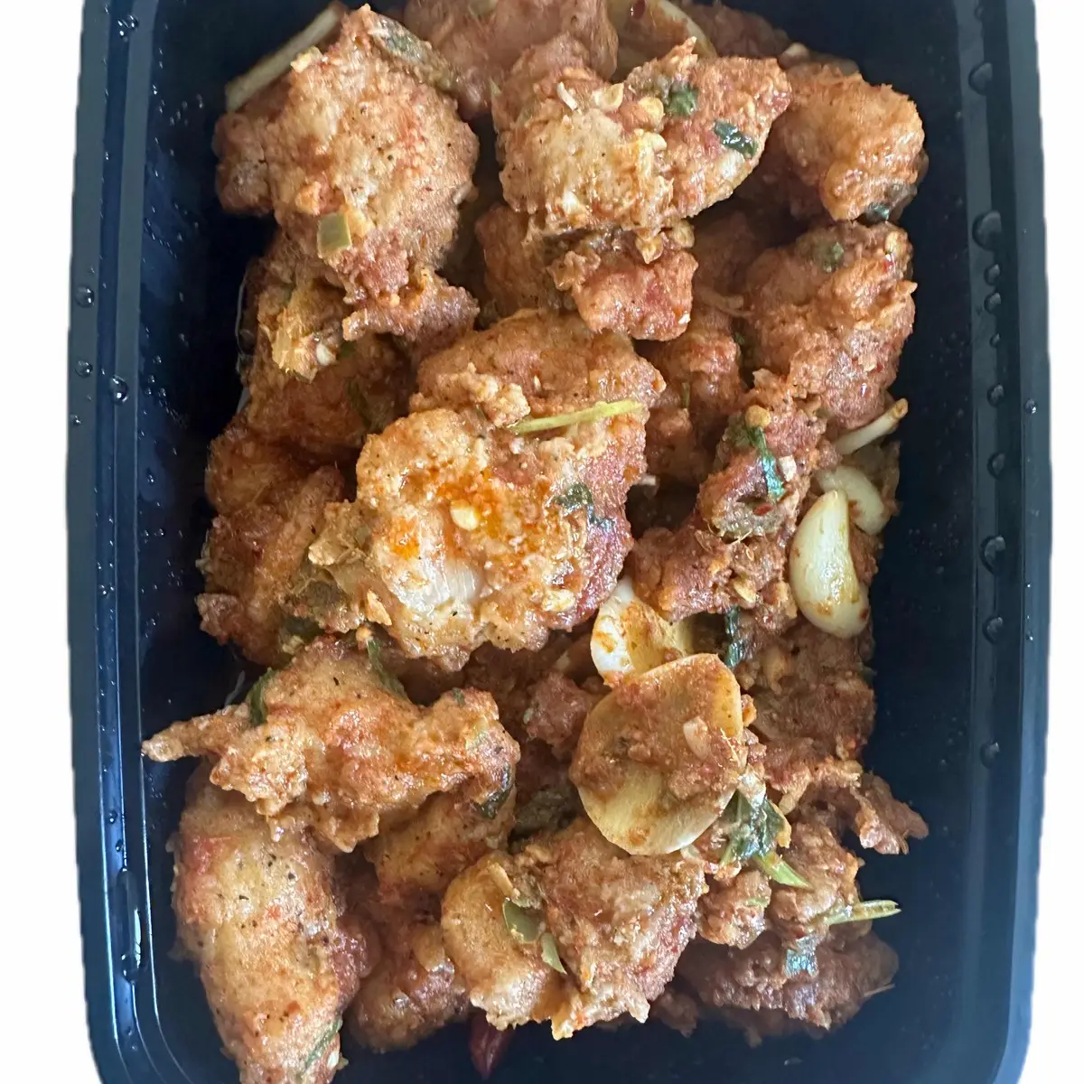Guntur Velluli Chicken at Charminar Indian Restaurant and Catering | Fremont