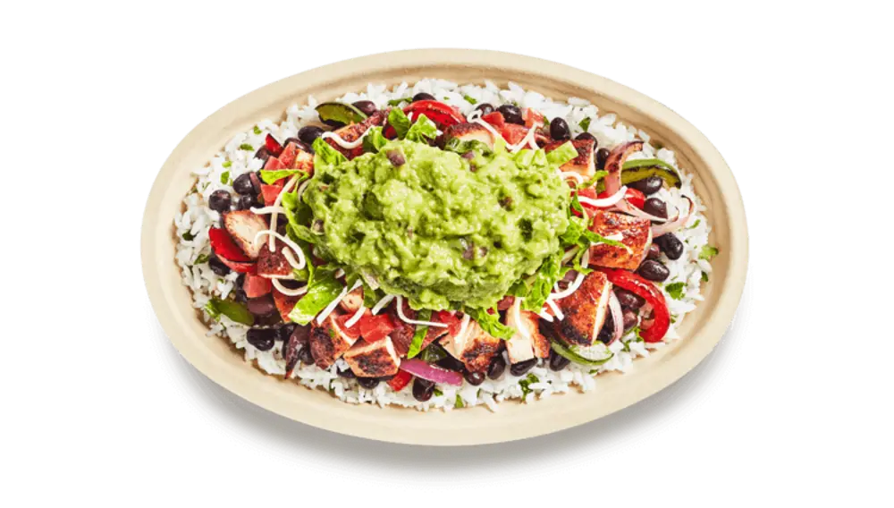 Burrito Bowl at Chipotle Mexican Grill
