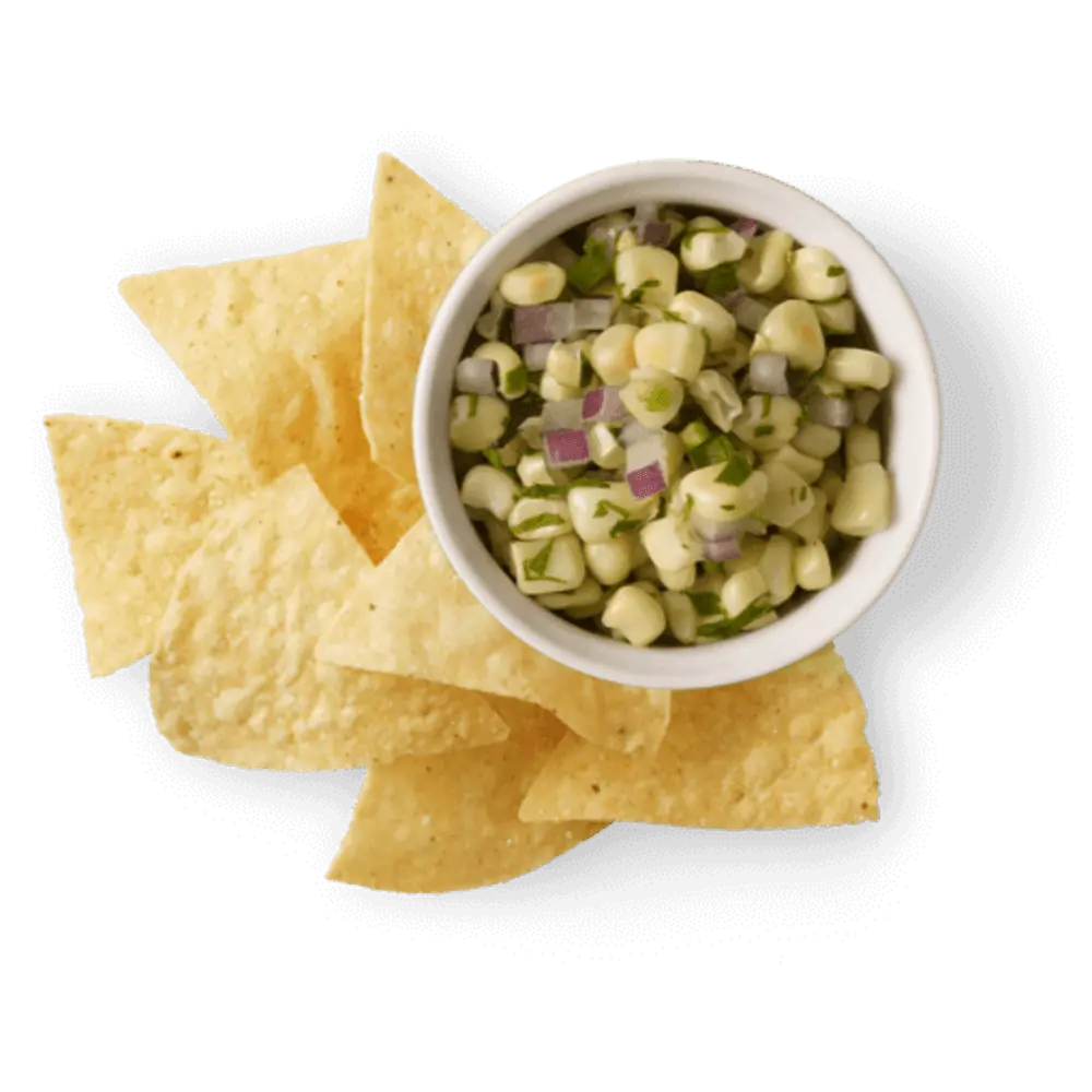 Chips & Roasted Chili-Corn Salsa at Chipotle Mexican Grill