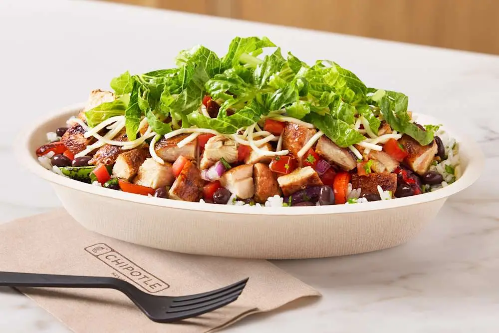 Double High Protein Bowl at Chipotle Mexican Grill