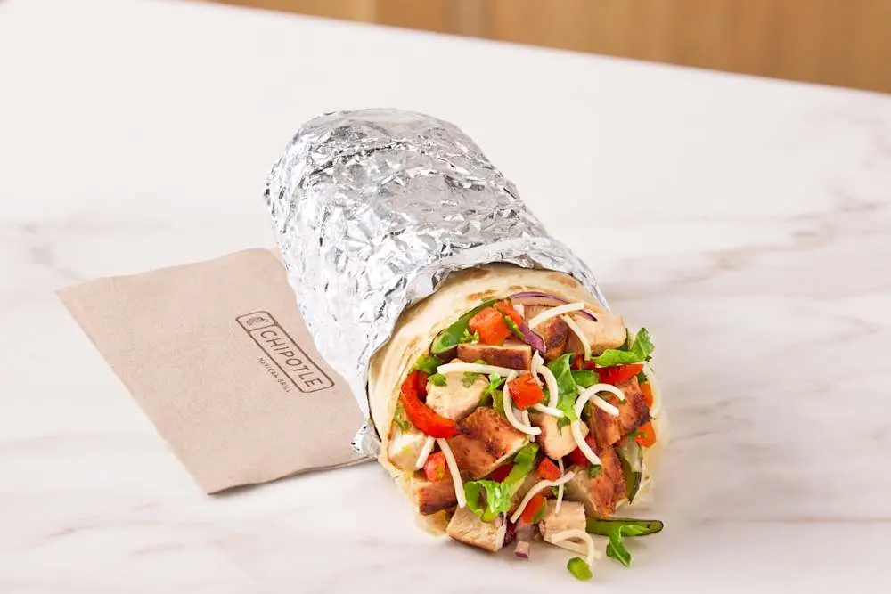 Double High Protein Burrito at Chipotle Mexican Grill