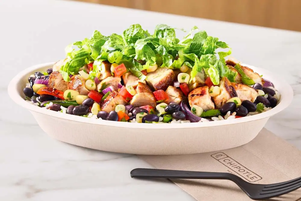 High Protein-High Fiber Bowl at Chipotle Mexican Grill