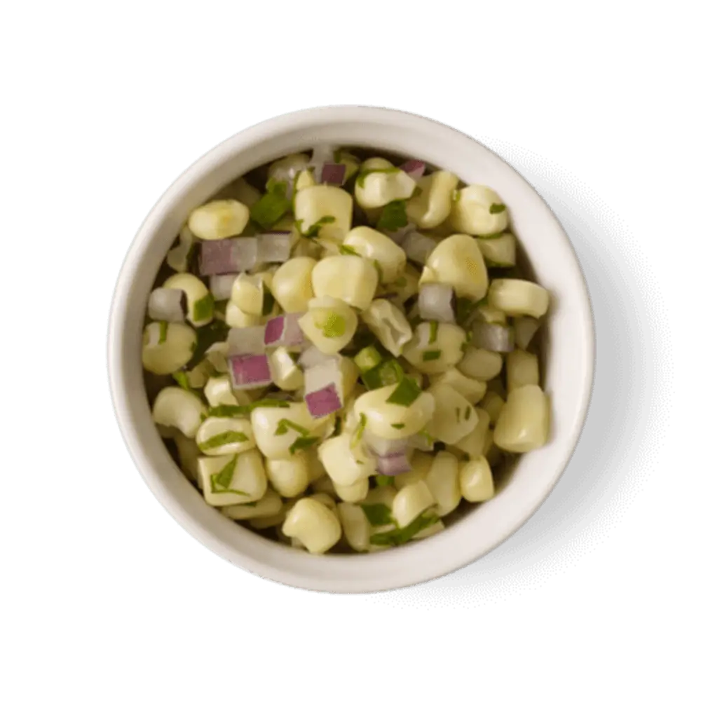 Large Roasted Chili-Corn Salsa at Chipotle Mexican Grill
