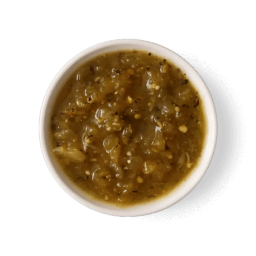 Large Tomatillo-Green Chili Salsa at Chipotle Mexican Grill