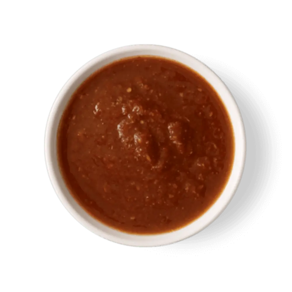 Large Tomatillo-Red Chili Salsa at Chipotle Mexican Grill