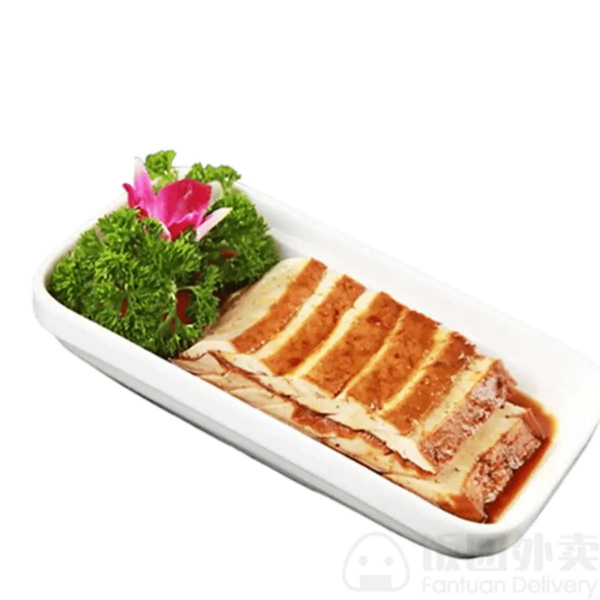 Braised Tofu In Master Stock at Congee King 活粥王