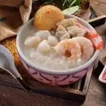 Dried Scallop & Shrimp & Clam Congee at Congee King 活粥王