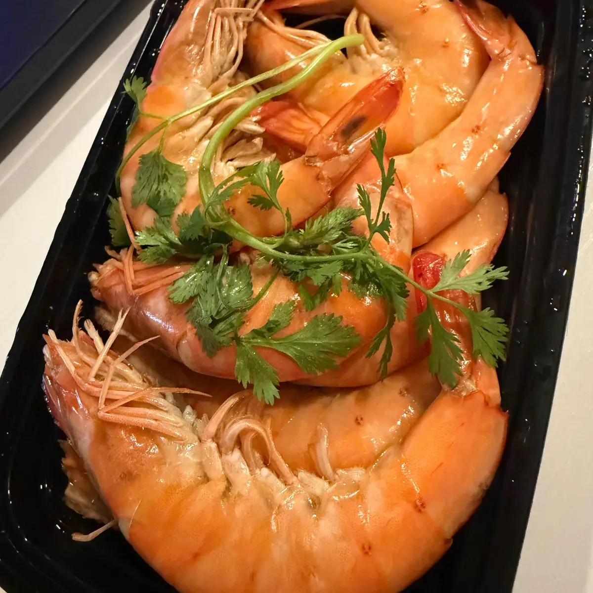 Shaoxing Wine-Marinated Shrimp at Congee King 活粥王