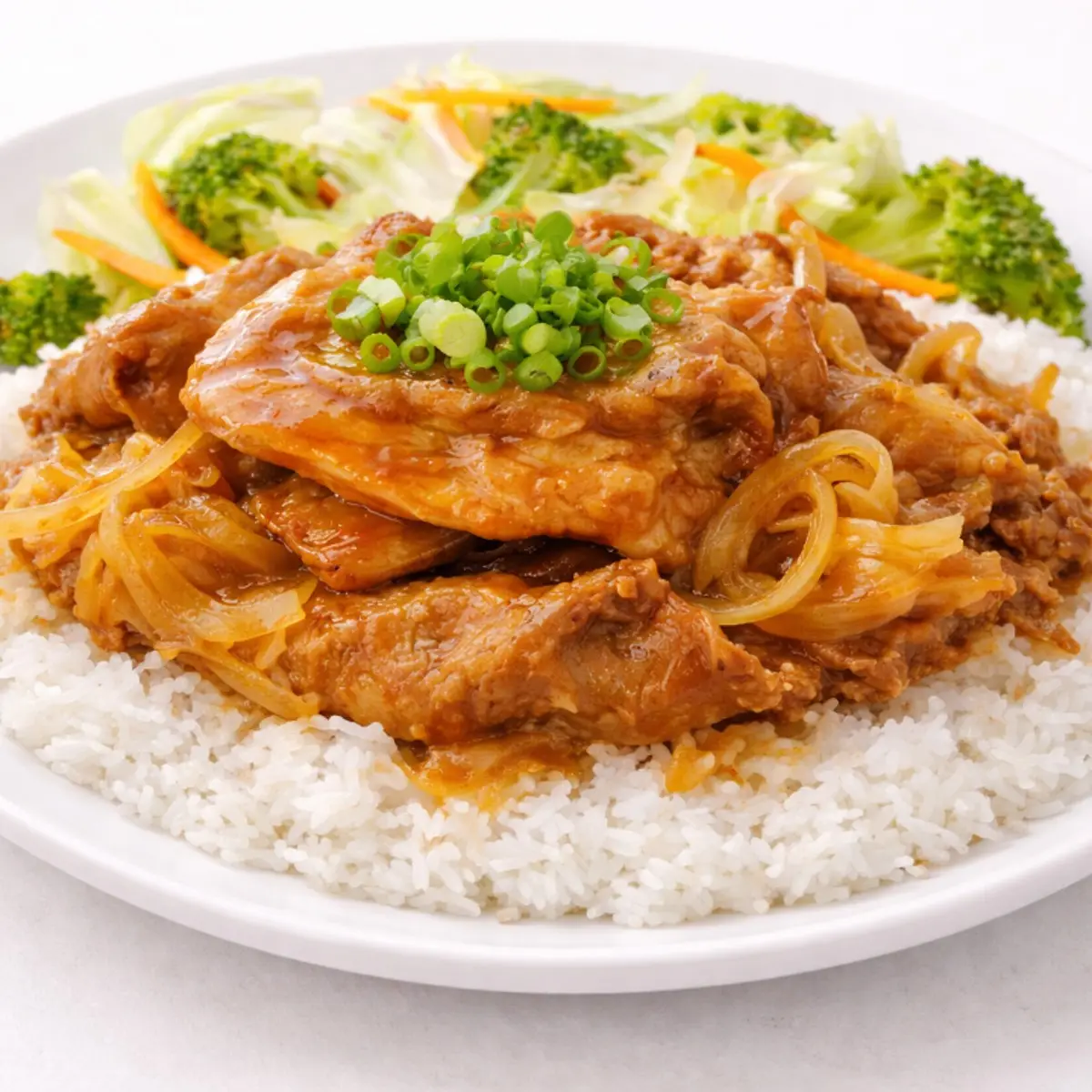 Ginger Pork Rice Bowl at Demiya