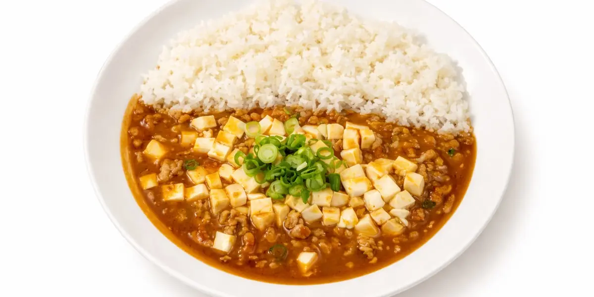 Mapo Tofu Curry Rice at Demiya