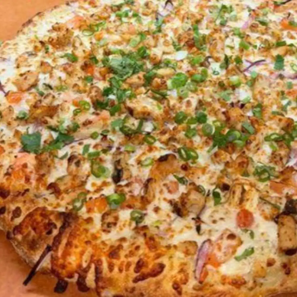 Archari Gobi Pizza at Desi Dough Pizza