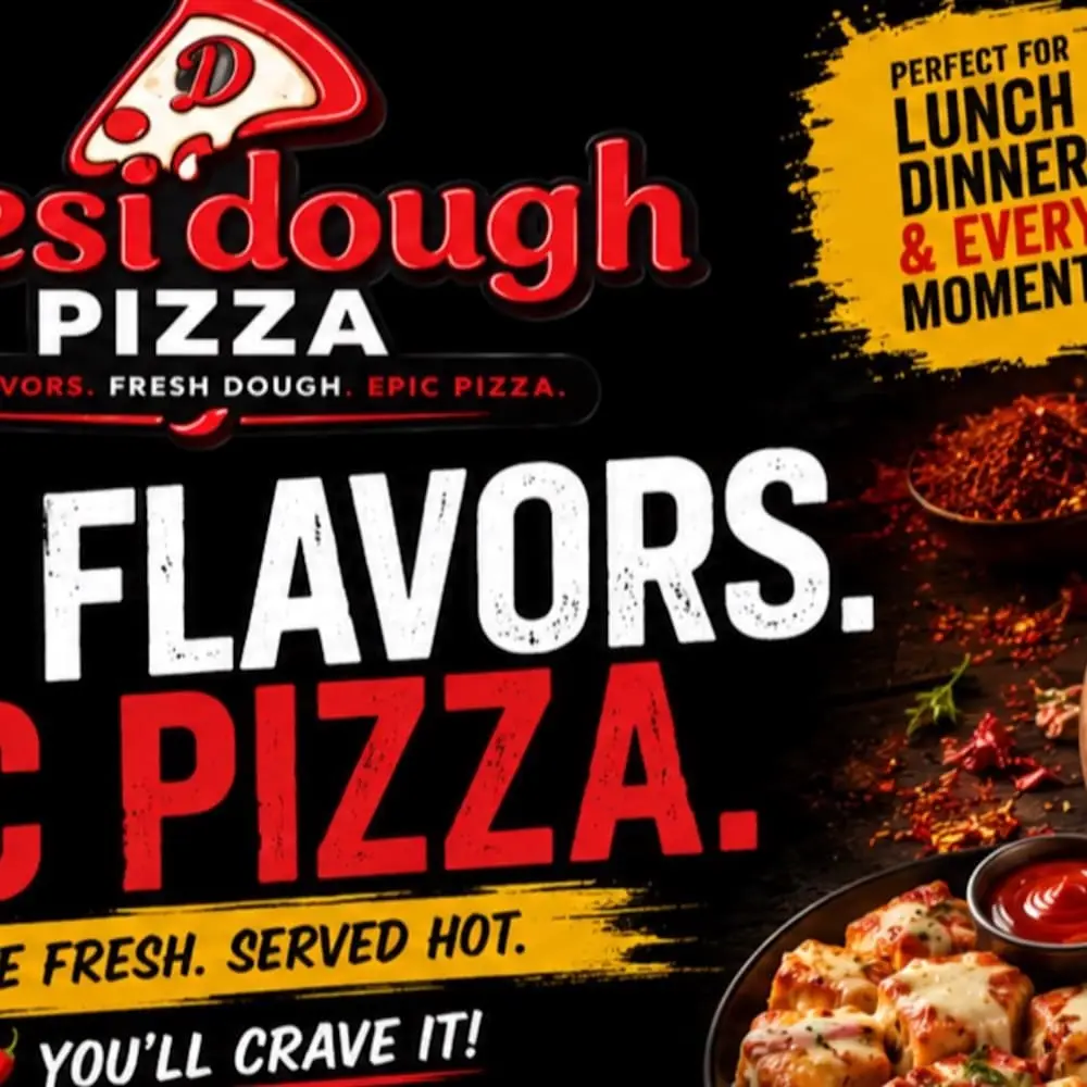 Game Day Combo at Desi Dough Pizza