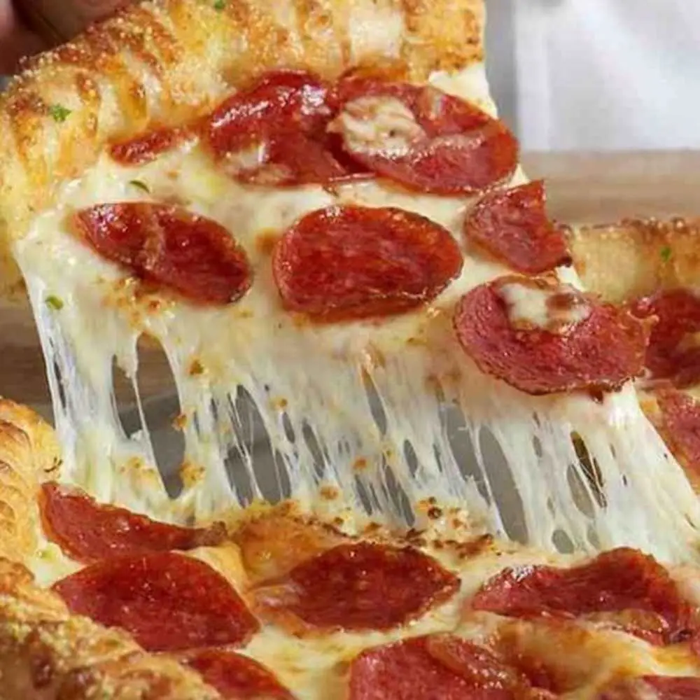 Pepperoni Pizza at Desi Dough Pizza