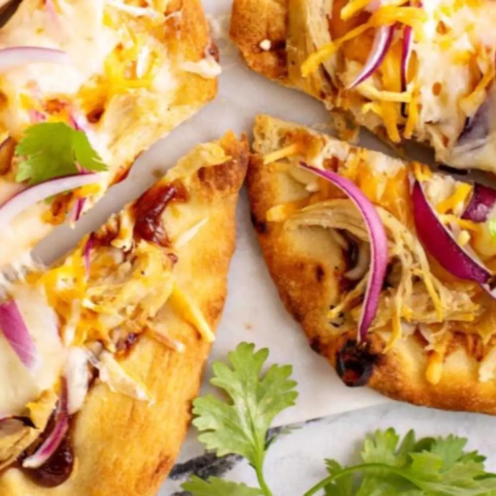 Tandoori Paneer Flat Bread at Desi Dough Pizza