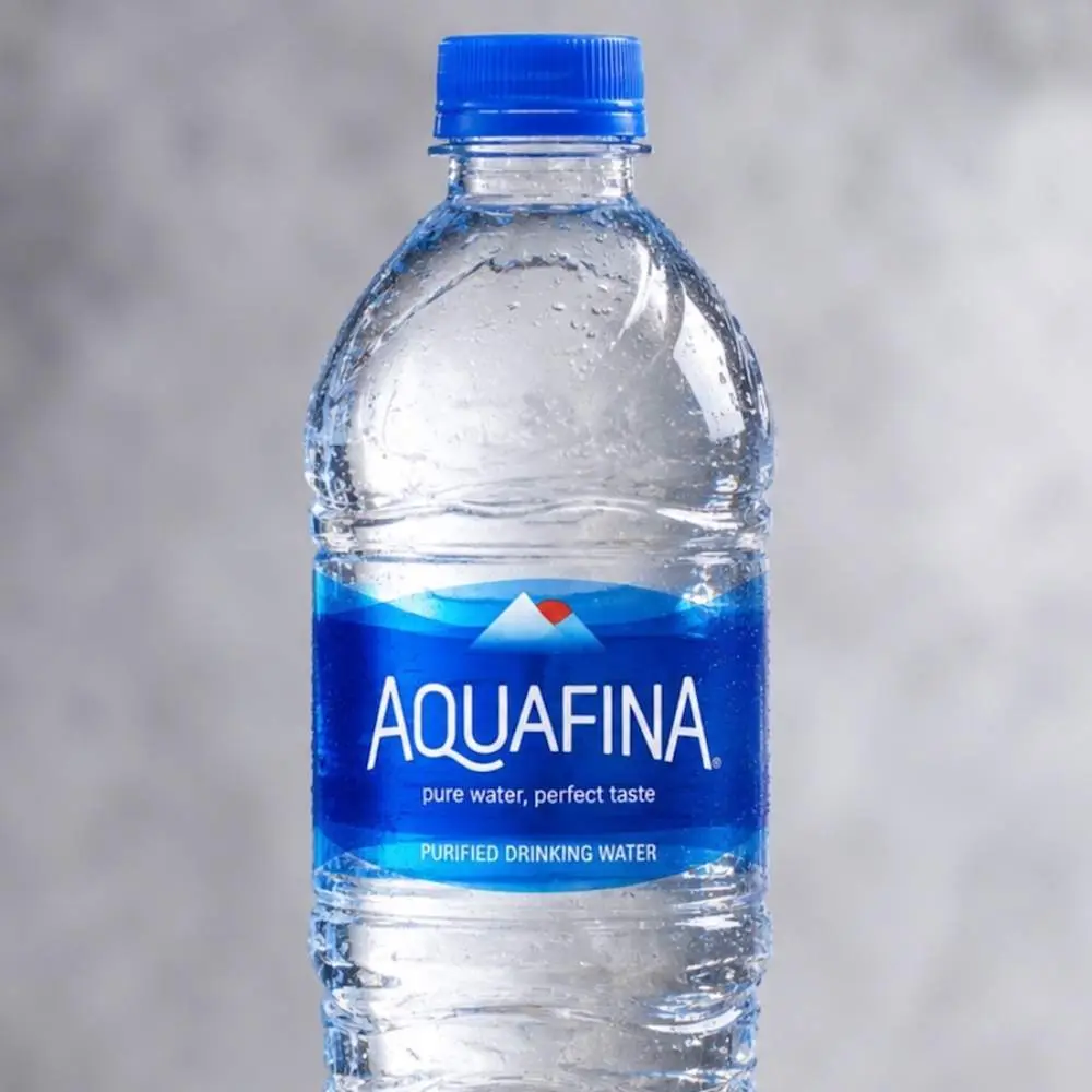 Water Bottle at Desi Dough Pizza