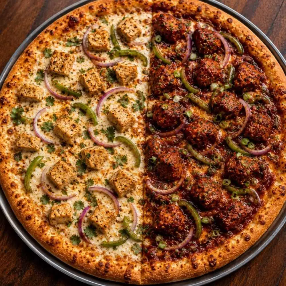 X Large Half N Pizza at Desi Dough Pizza
