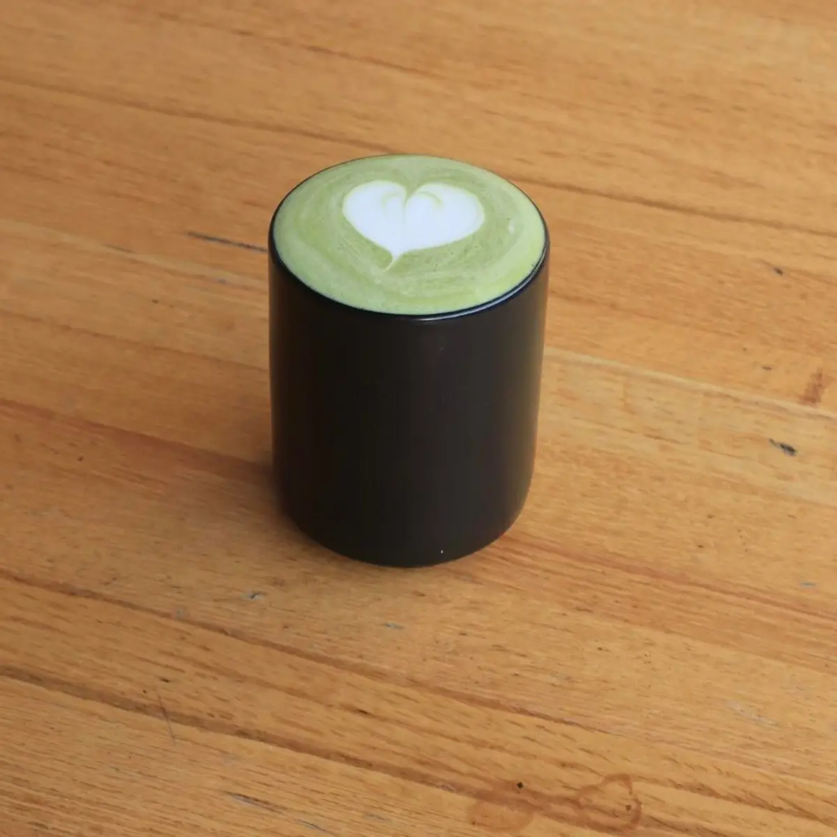 Matcha Latte at Devout Coffee