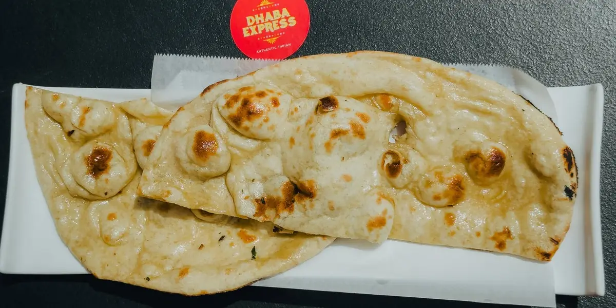 Plain Naan at Dhaba Express Fremont