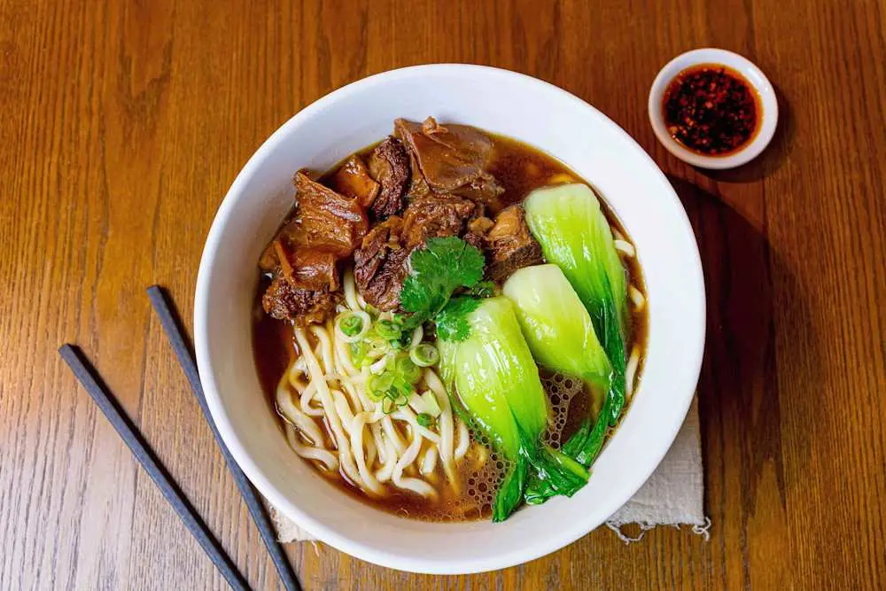 Braised Beef Noodle at Din Ding Dumpling House