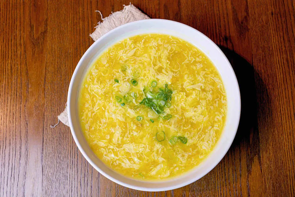 Chicken Soup with Corn at Din Ding Dumpling House