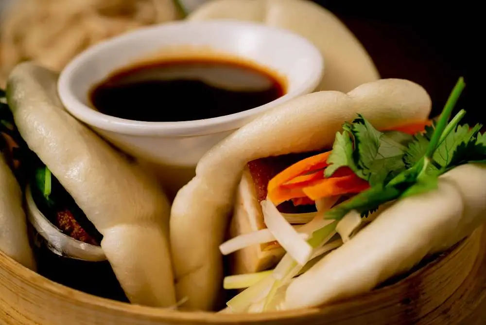 Pork Belly Burger at Din Ding Dumpling House