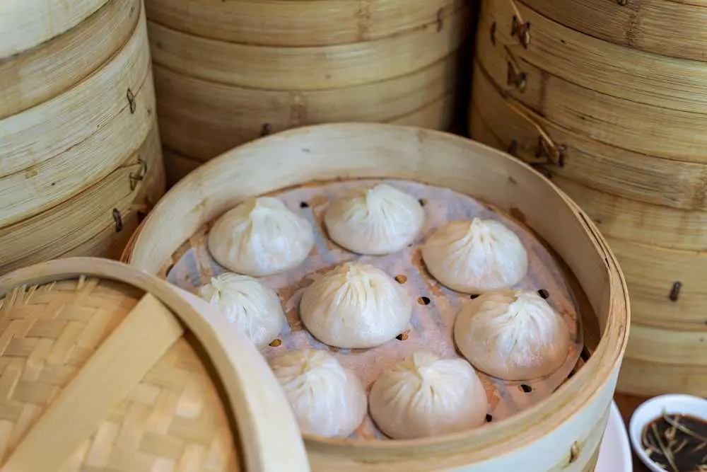 Pork Xiao Long Bao at Din Ding Dumpling House