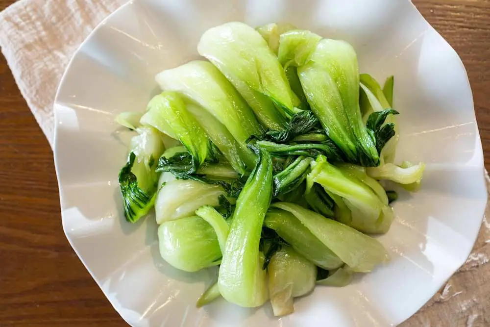 Sauteed Bok Choy at Din Ding Dumpling House