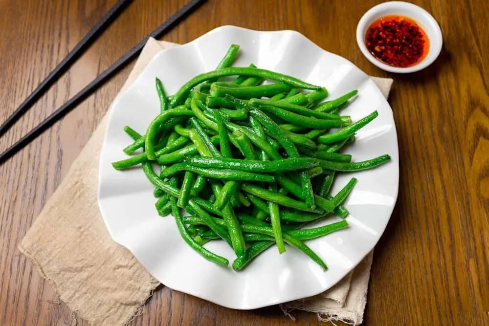 Sauteed String Bean at Din Ding Dumpling House