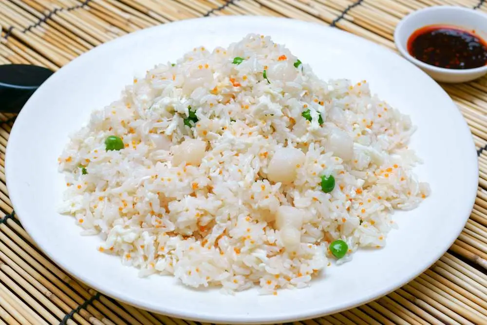 Seafood Scallop Fried Rice at Din Ding Dumpling House