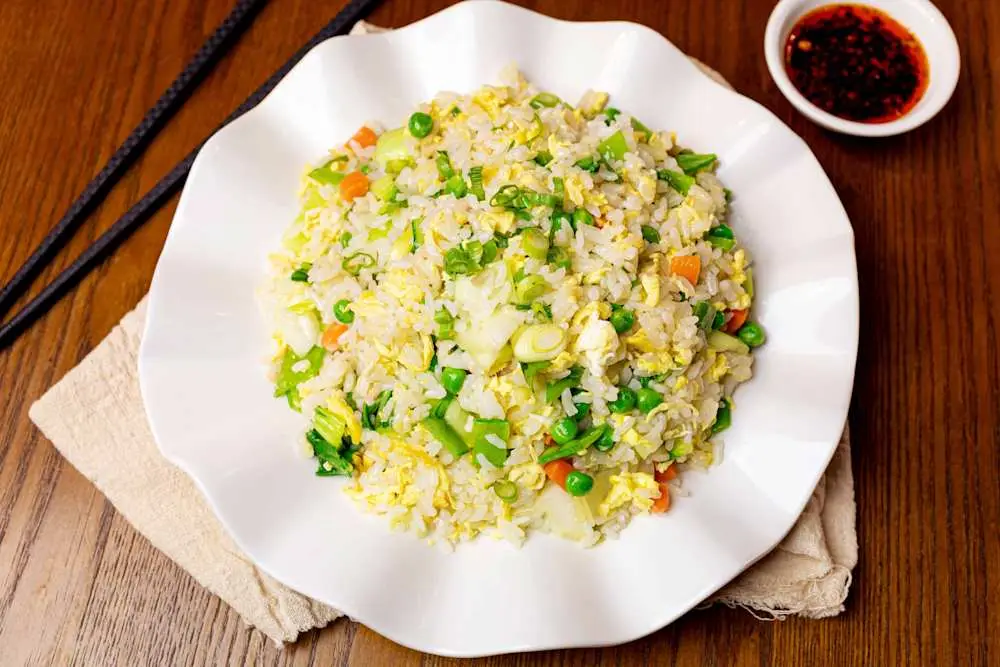Vegetable Fried Rice at Din Ding Dumpling House