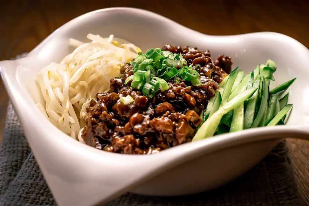 Zhajiang Noodle at Din Ding Dumpling House