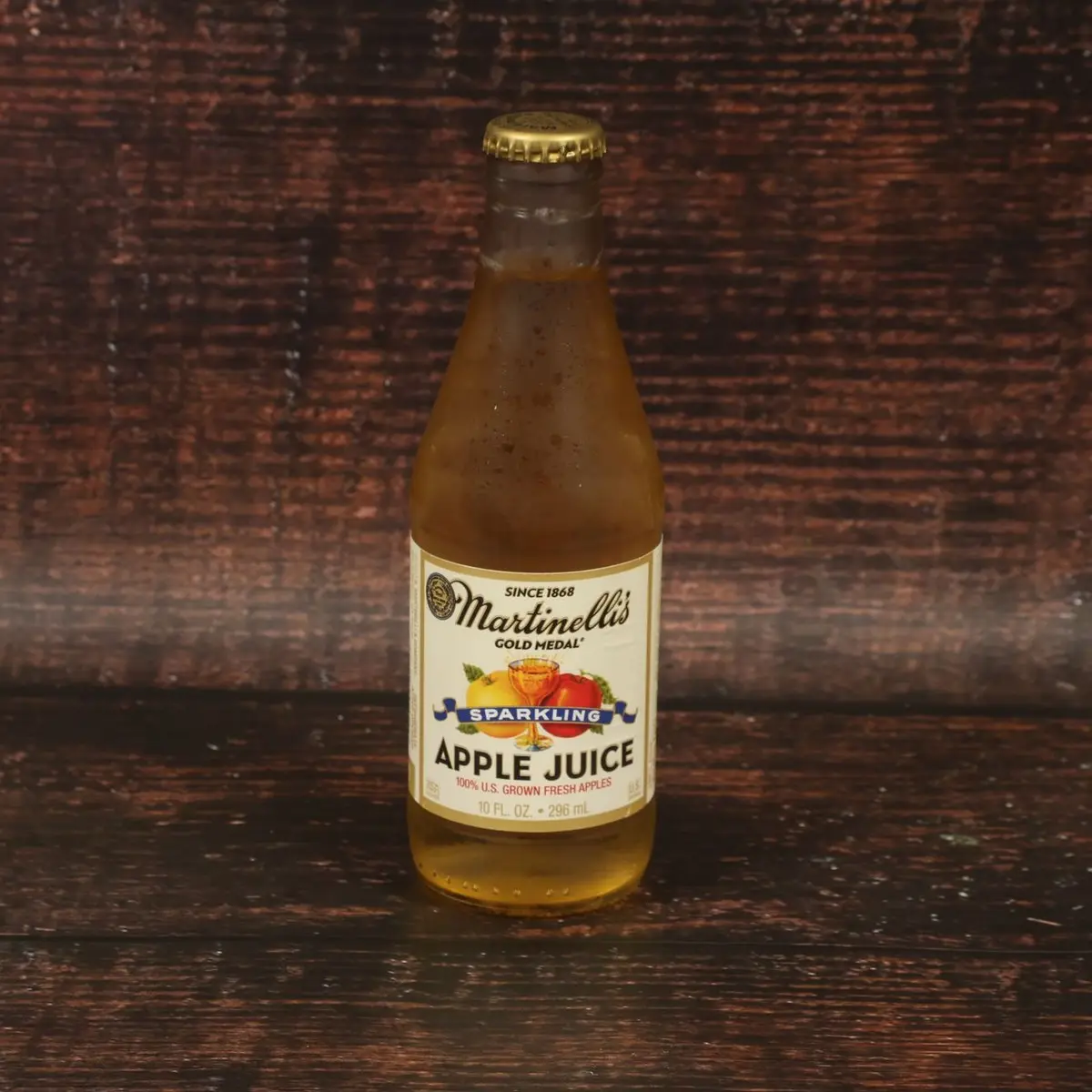 Martinelli's Sparkling Apple Juice at Donut House