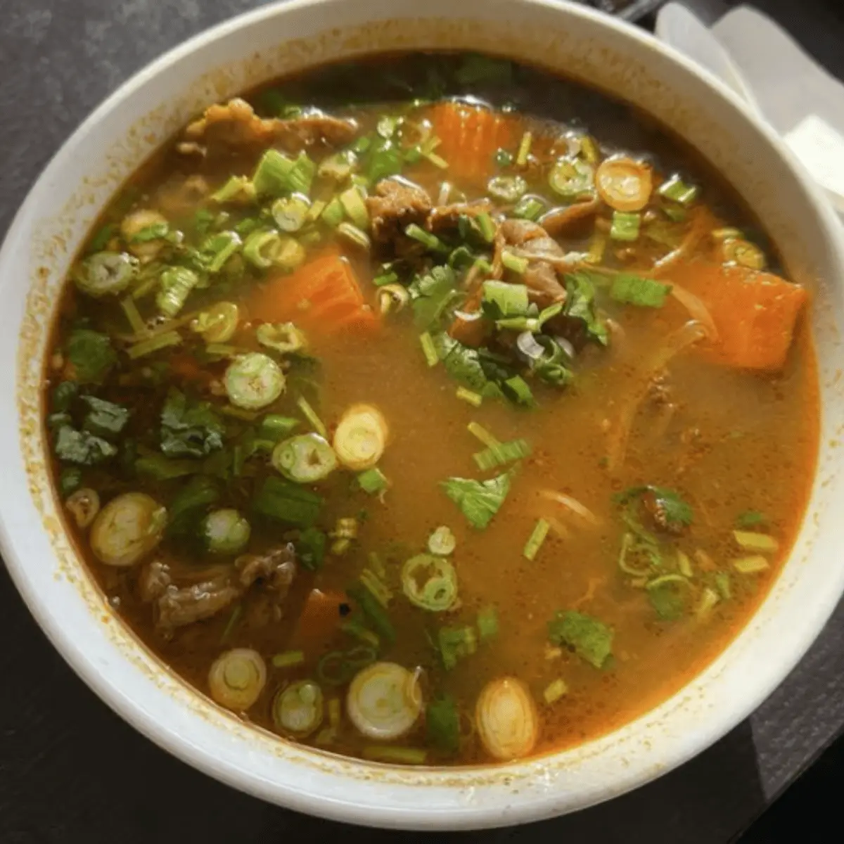 Beef Stew Noodle Soup at Dope pho