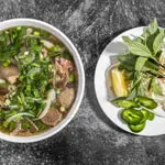 Combination Beef Noodle Soup at Dope pho