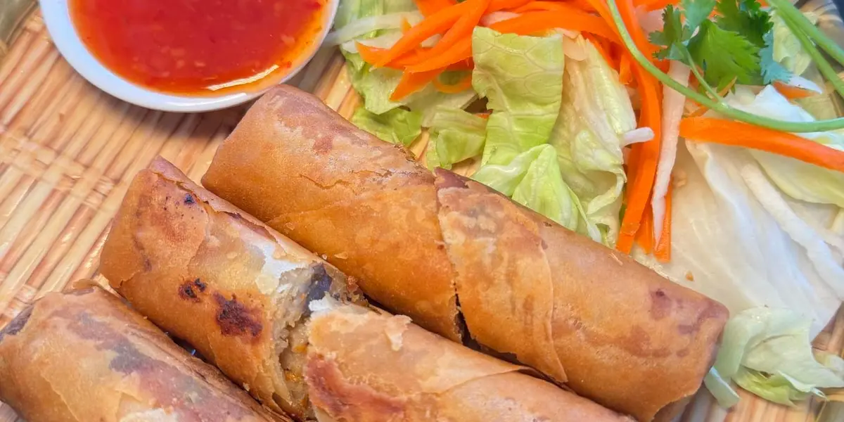 Egg Rolls (3pcs) at Dope pho