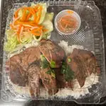 Grilled Chicken Over Rice at Dope pho
