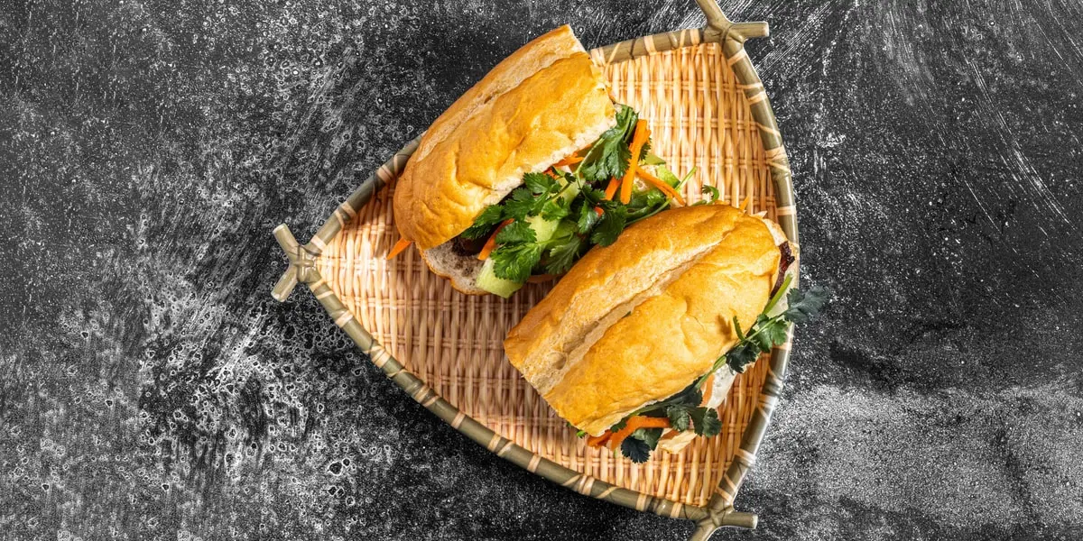 Grilled Pork Baguette at Dope pho