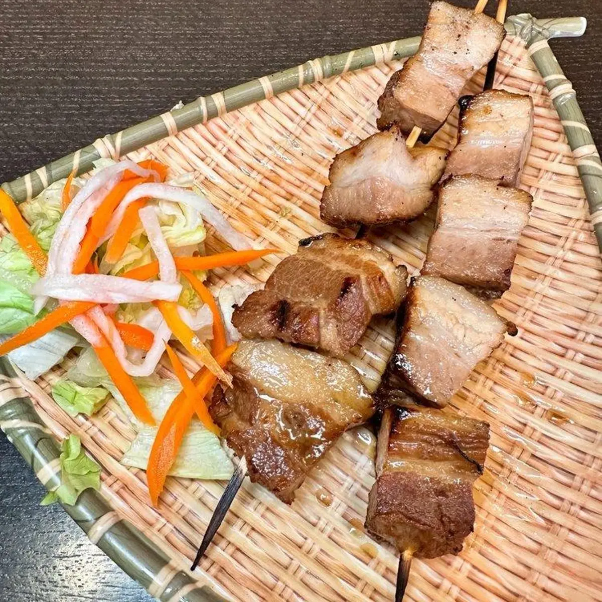 Grilled Pork Skewers at Dope pho