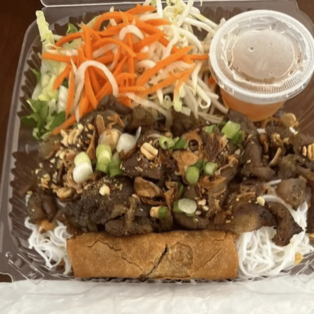 Grilled Pork Vermicelli Noodles at Dope pho