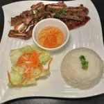 Korean BBQ Beef Over Rice at Dope pho