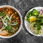 Spicy Beef Vermicelli Noodle Soup at Dope pho