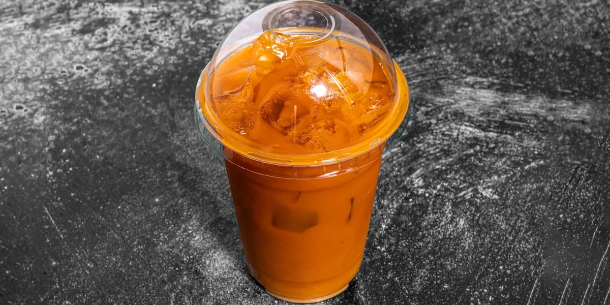 Thai Iced Tea at Dope pho