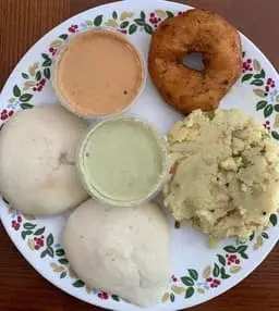 C6 Idly , Vada , Uppma at Dosa Hut