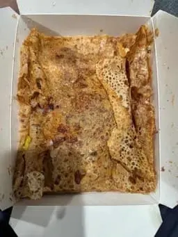 Onion Rava Masala Dosa at Dosa Hut