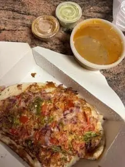 Pick Any 3 Topping Uthappam at Dosa Hut
