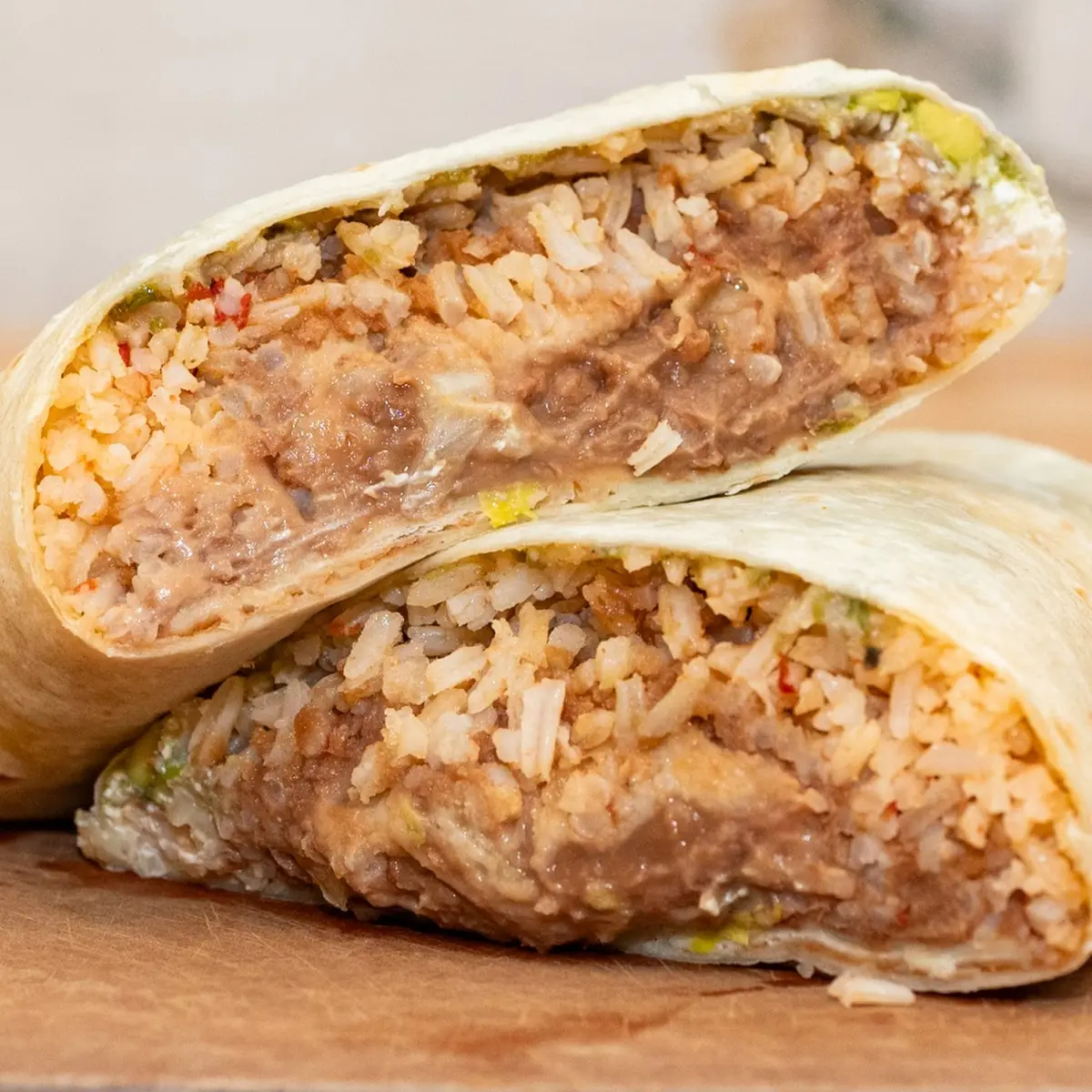 Bean & Cheese Super Burrito at El Patio Original