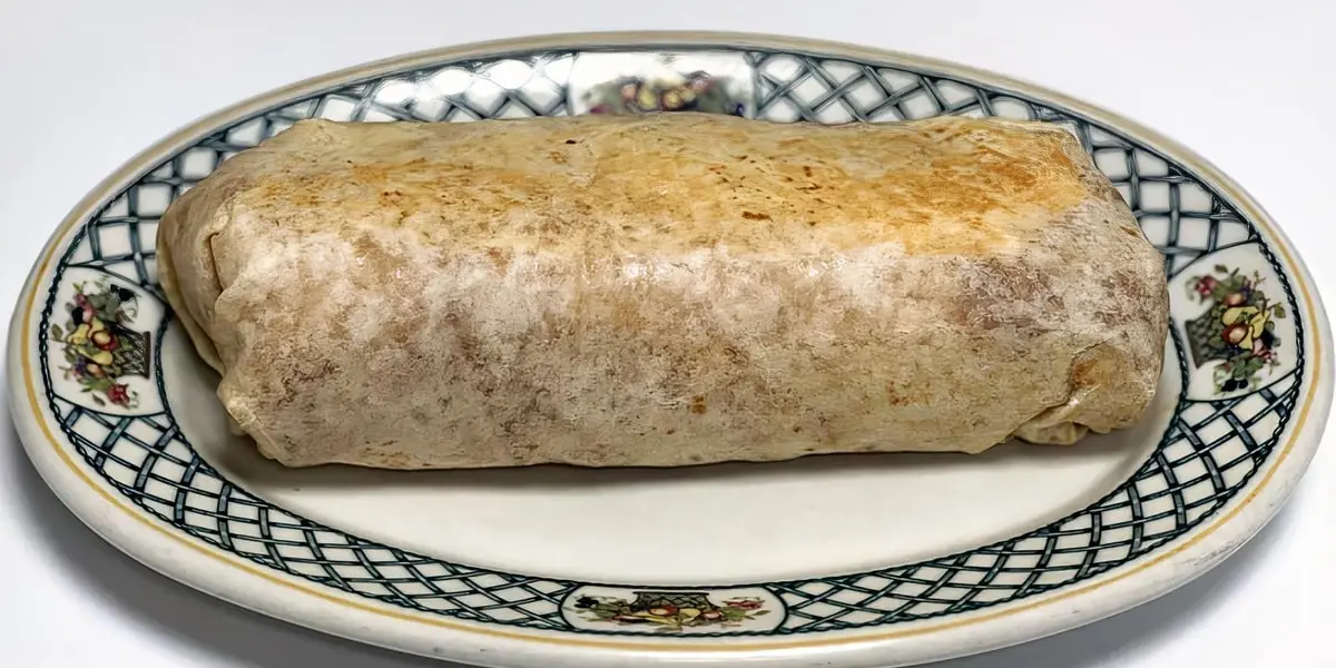 Carne Asada Super Burrito at El Patio Original