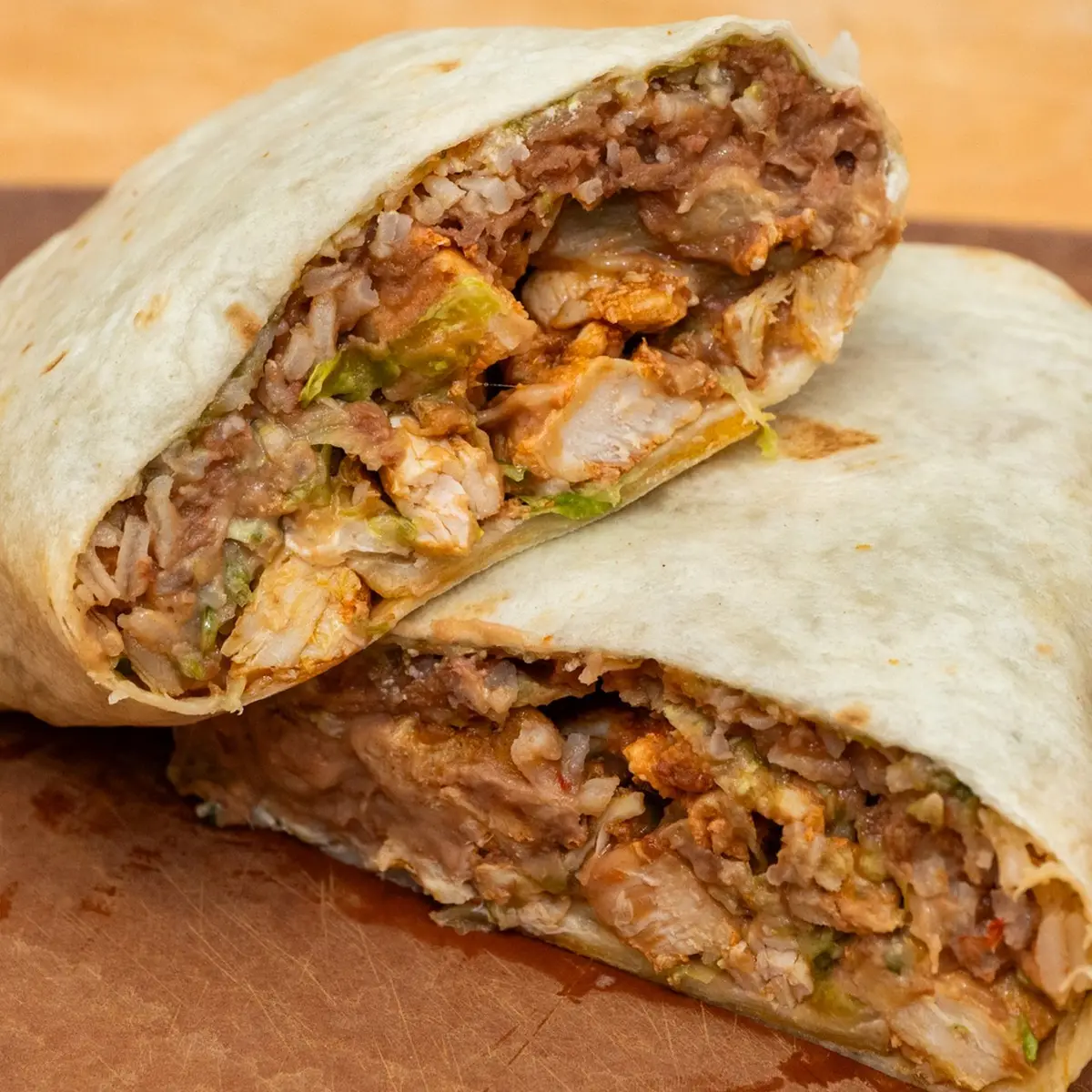 Grilled Chicken Super Burrito at El Patio Original