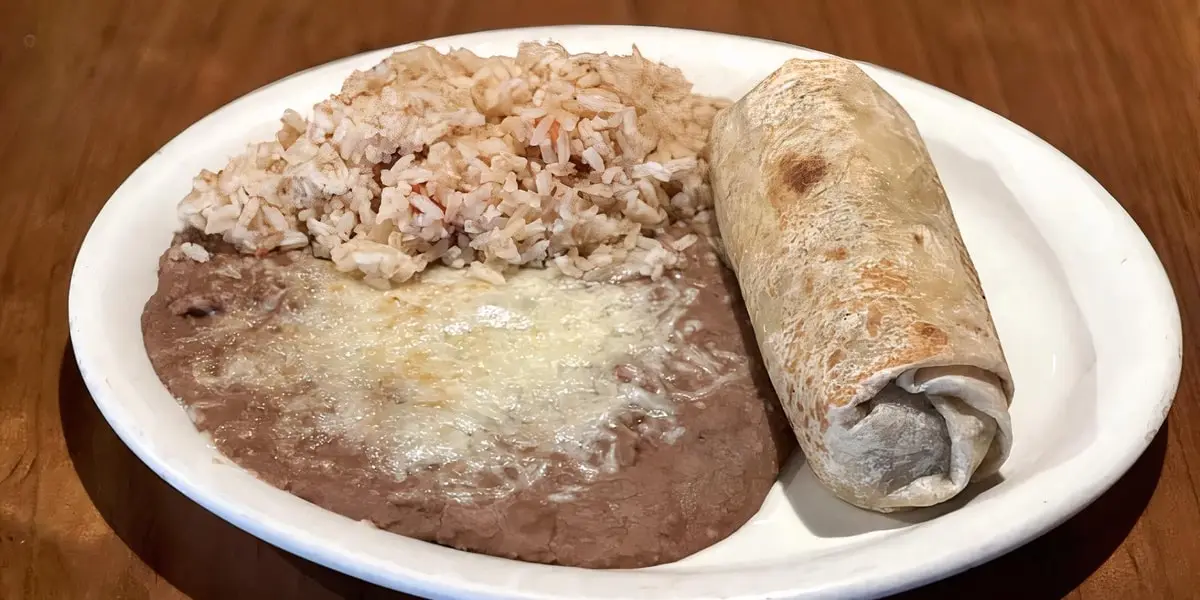 Single Item Plate at El Patio Original