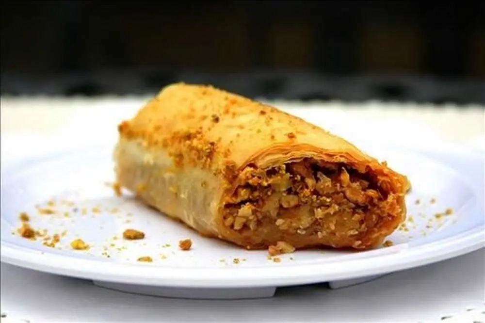Home-Made Baklava at Falafel, etc.